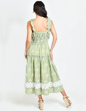 Vestido midi casual Roman Fashion para mujer