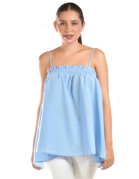 Blusa de tirantes Roman Fashion para mujer