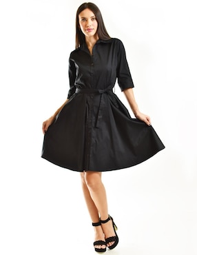 Vestido a la rodilla casual Roman Fashion para mujer