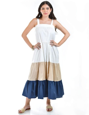 Vestido largo casual Roman Fashion para mujer