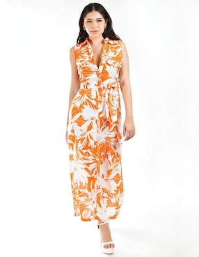 Vestido crop casual Roman Fashion para mujer