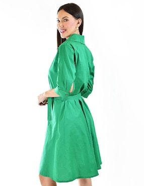 Vestido a la rodilla casual Roman Fashion para mujer
