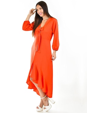 Vestido midi casual Roman Fashion para mujer