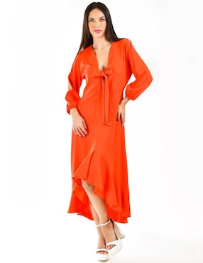 Vestido midi casual Roman Fashion para mujer
