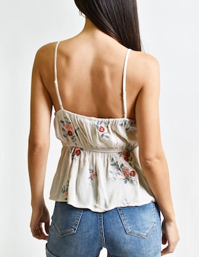 Blusa de tirantes Roman Fashion para mujer