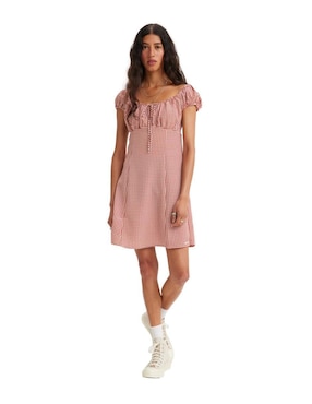 Vestido Midi Casual Levi's Para Mujer