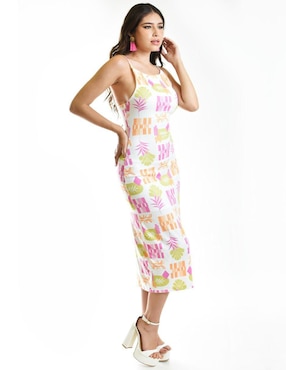 Vestido midi casual Roman Fashion para mujer