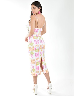 Vestido midi casual Roman Fashion para mujer