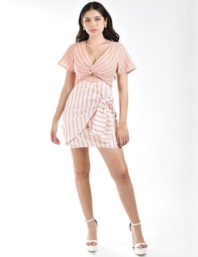 Vestido corto casual Roman Fashion para mujer