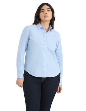 Camisa Levi's De Algodón Manga Larga Para Mujer