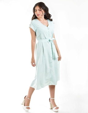 Vestido midi casual Roman Fashion para mujer