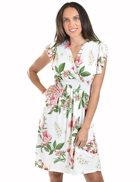 Vestido a la rodilla casual Roman Fashion para mujer