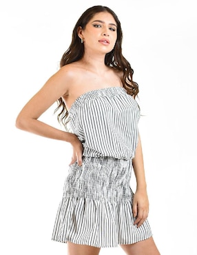 Vestido corto casual Roman Fashion para mujer