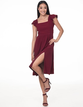 Vestido A La Rodilla Casual Lvyou Para Mujer