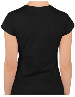 Playera manga corta Marëvnyk Yoga cuello redondo para mujer