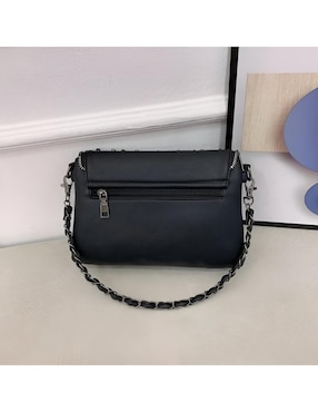 Bolsa crossbody Likëpink Skullgirl de cuero para mujer