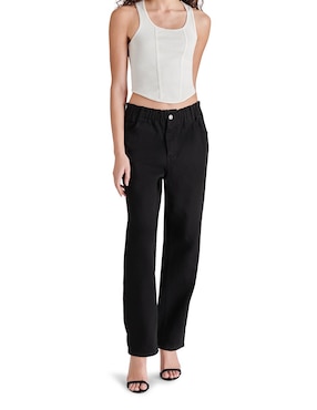 Jeans Mom Steve Madden Corte Cintura Para Mujer