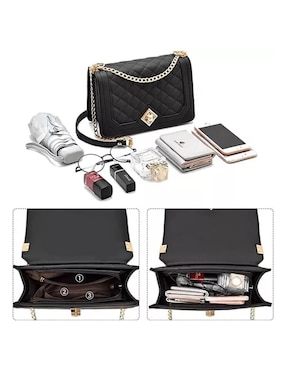 Bolsa crossbody Likëpink Blackgold para mujer
