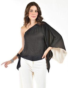 Blusa Roman Fashion manga 3/4 para mujer