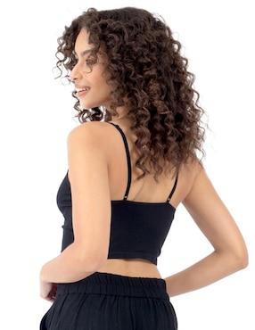 Top Forever 21 escote v tirante delgado