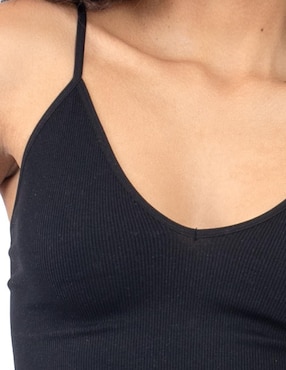 Top Forever 21 escote v tirante delgado