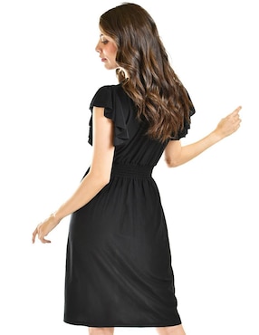 Vestido a la rodilla casual Roman Fashion para mujer
