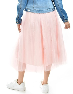 Falda midi Roman Fashion a la cintura