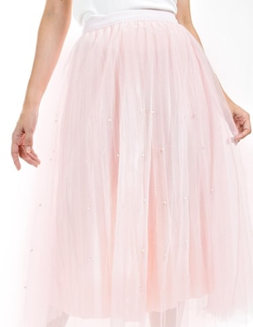 Falda midi Roman Fashion a la cintura