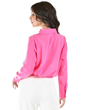 Blusa Roman Fashion manga larga para mujer