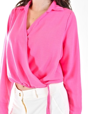 Blusa Roman Fashion manga larga para mujer