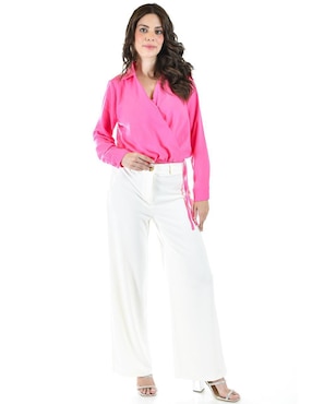 Blusa Roman Fashion manga larga para mujer