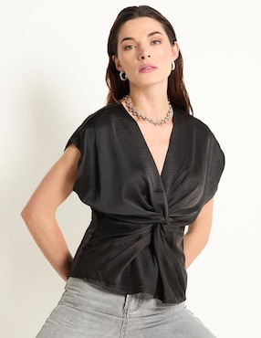 Blusa Vero Moda Manga Corta Para Mujer