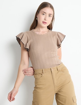 Blusa Vero Moda Manga Corta Para Mujer