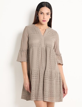 Vestido Corto Casual Vero Moda Para Mujer