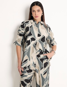 Camisa Vero Moda Manga Larga Para Mujer