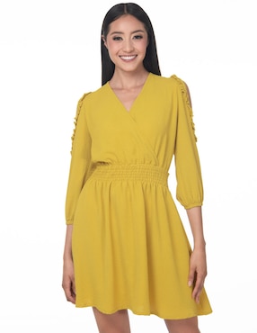 Vestido Corto Casual Lvyou Para Mujer