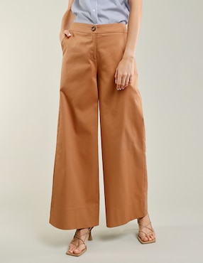 Pantalón Parallel Wide Leg Para Mujer