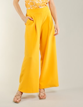 Pantalón Parallel Wide Leg Para Mujer