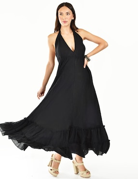 Vestido crop casual Roman Fashion para mujer