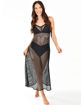 Vestido crop casual Roman Fashion para mujer