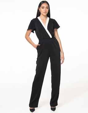 Jumpsuit Lvyou Estampado Bloques De Color Para Mujer