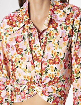 Blusa Studio F manga 3/4 para mujer