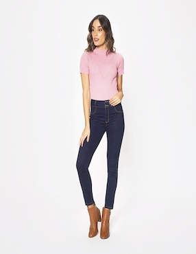 Blusa Studio F manga corta para mujer