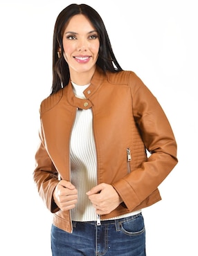 Chamarra Roman Fashion Impermeable Para Mujer