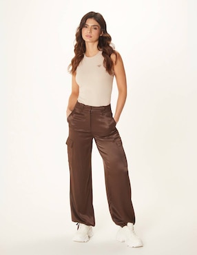 Pantalón relaxed Studio F amplio para mujer