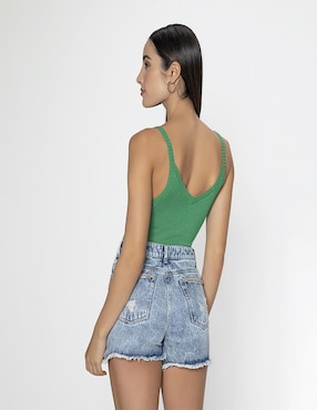 Blusa Studio F sin manga para mujer