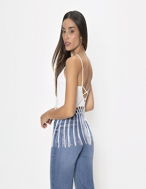 Blusa Studio F sin manga para mujer