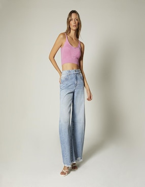 Blusa Studio F sin manga para mujer