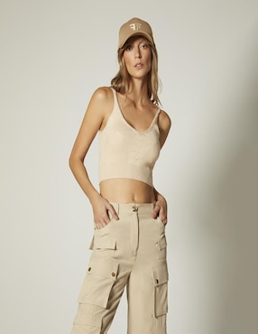 Blusa Studio F sin manga para mujer