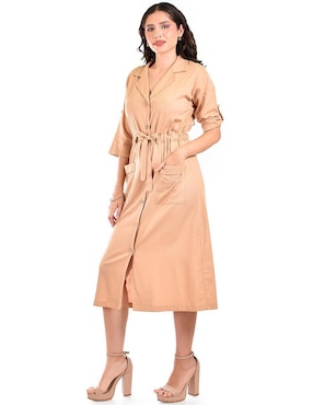 Vestido midi casual Roman Fashion para mujer